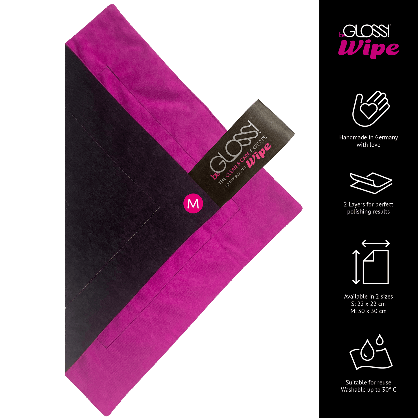 beGLOSS! Latex Polish Cloth